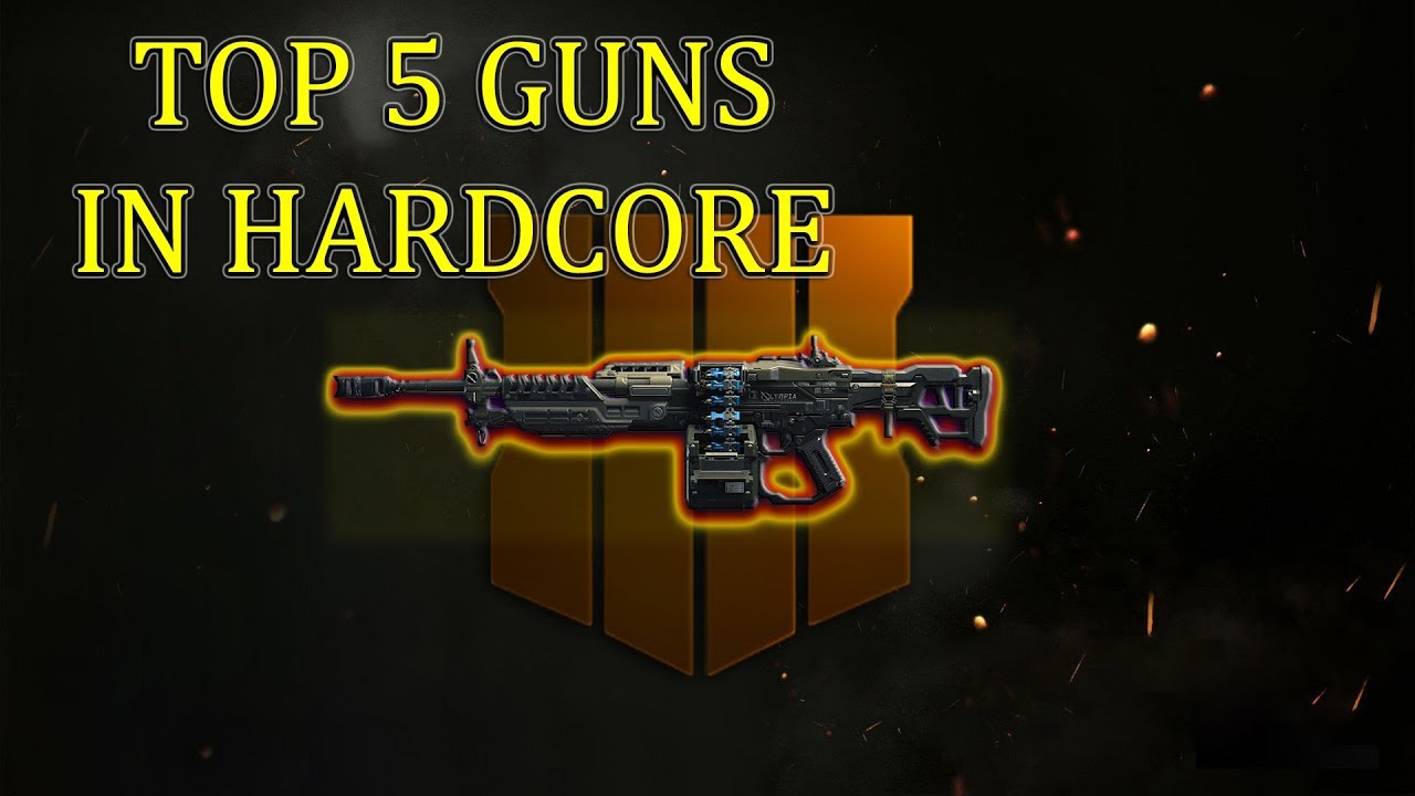 TOP 5 HARDCORE CLASS SETUPS IN CALL OF DUTY BLACK OPS 4!