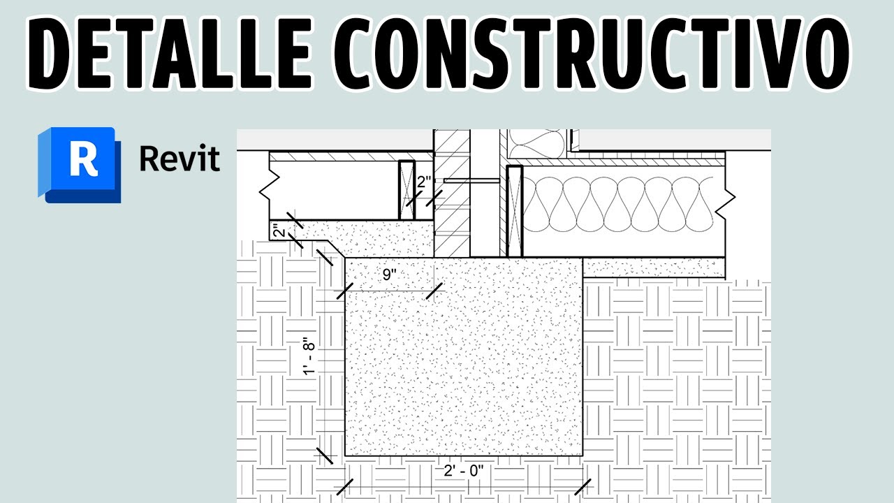 Revit Arquitectura 2023 Crear detalle constructivo
