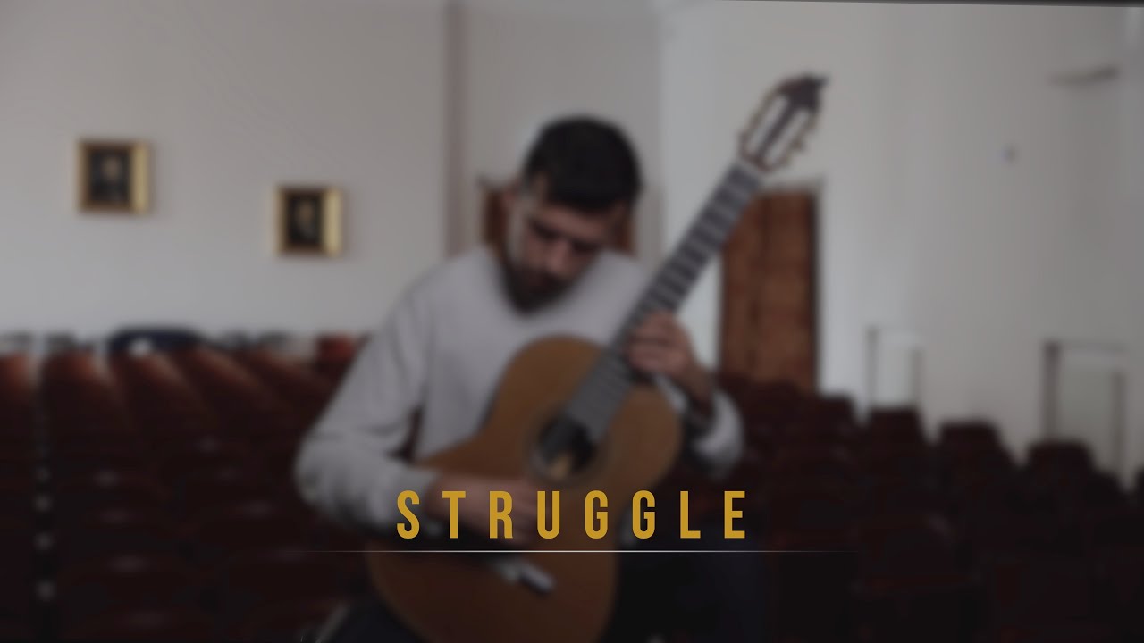 No. 9 'Struggle' from 10 Studies in a Minimal Style for Guitar by Aleksander Wilgos