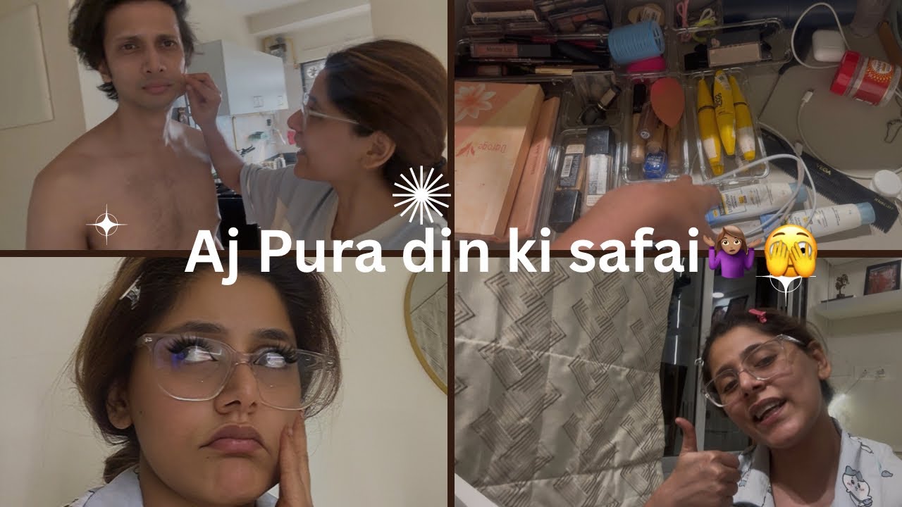 Shaadi ke baad karni padi ghar ki safai 😒🫣