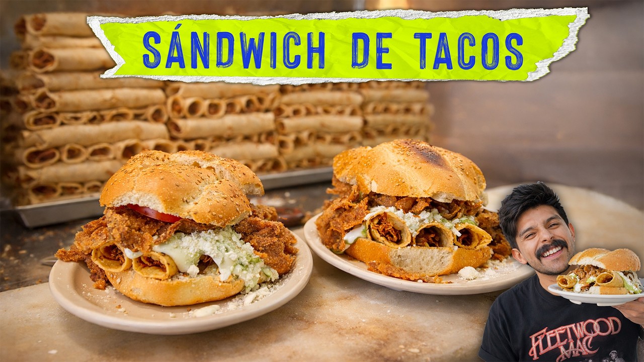 Todo PUEDE SER un SÁNDWICH en CDMX | La garnacha que apapacha