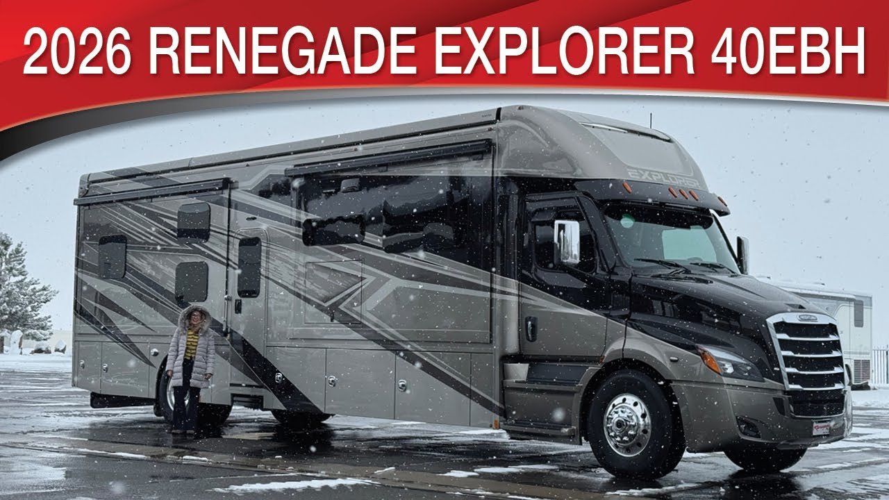 2026 Renegade Explorer 40EBH 525 Horse Power Luxury Towing