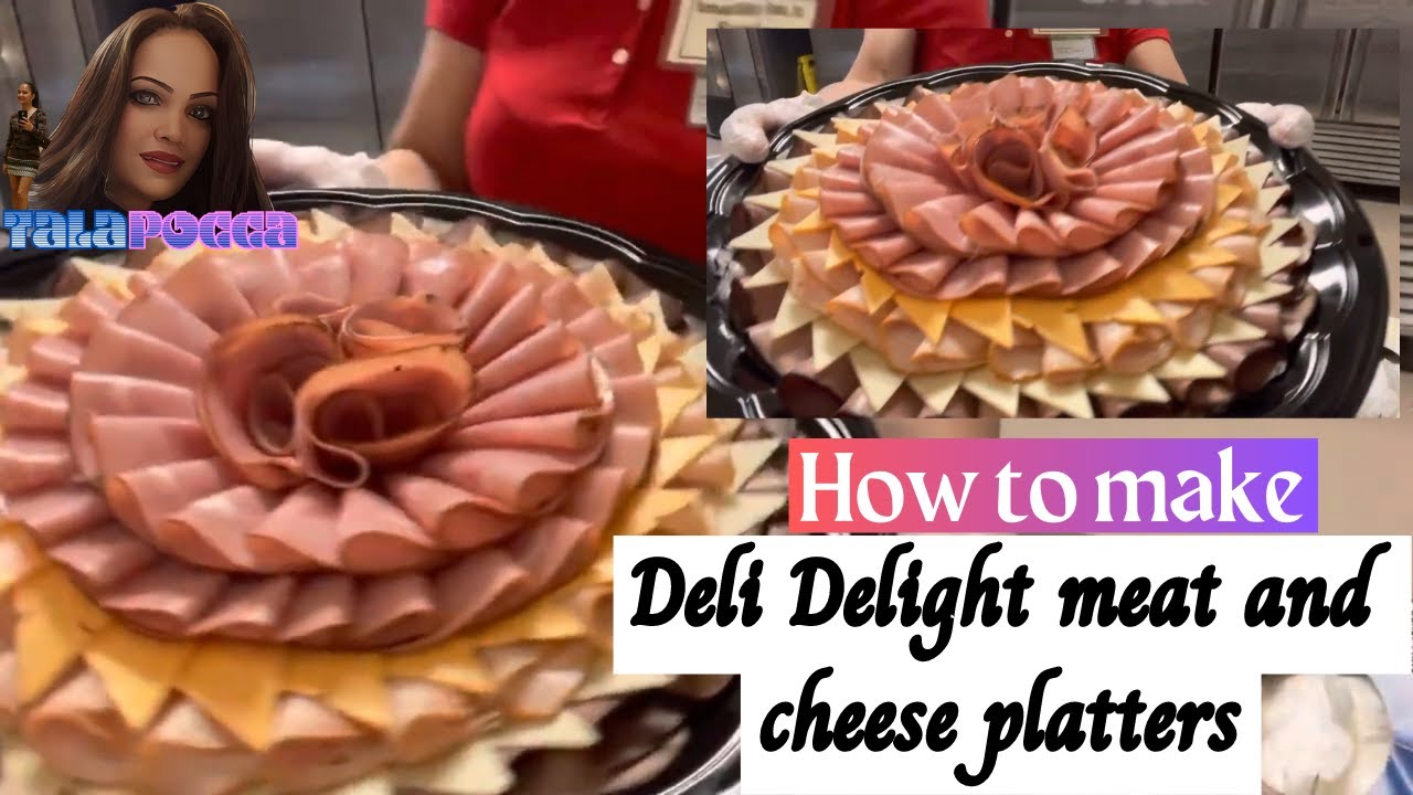 Let's make a Deli Delight meat and cheese platters with Talapocca