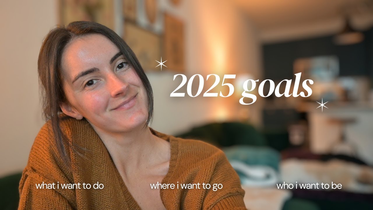 new years reset: my 5 realistic GOALS for 2025 ✨