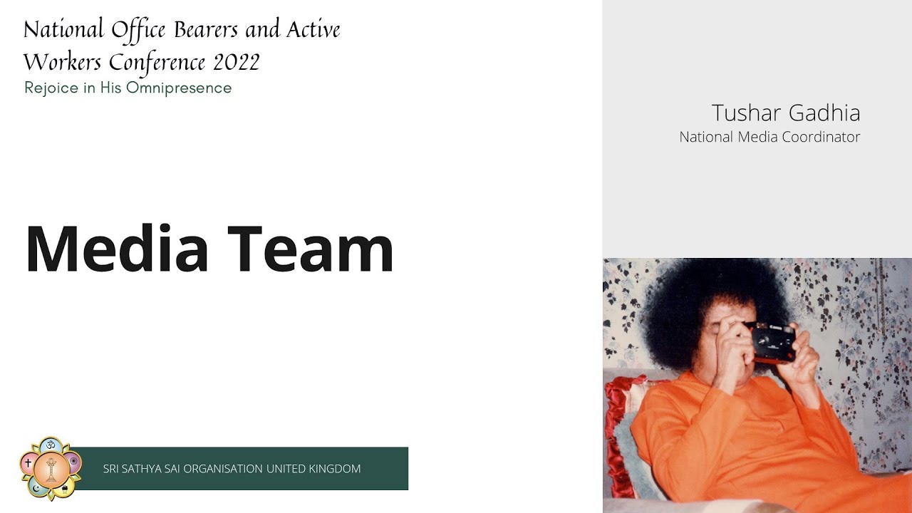 National Office Bearers and Active Workers Conference 2022 - Media Team Presentation