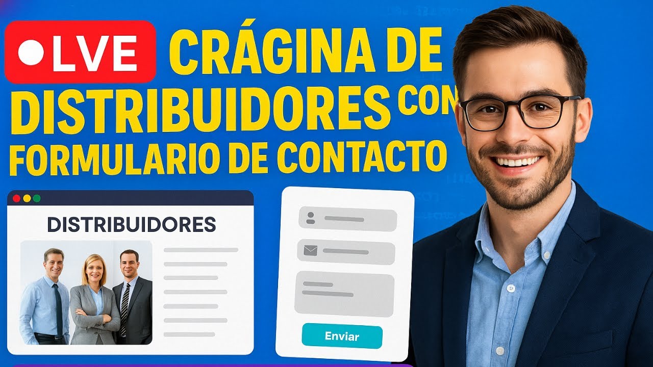 Crear página de distribuidores con formulario de contacto para mialegria.com.mx