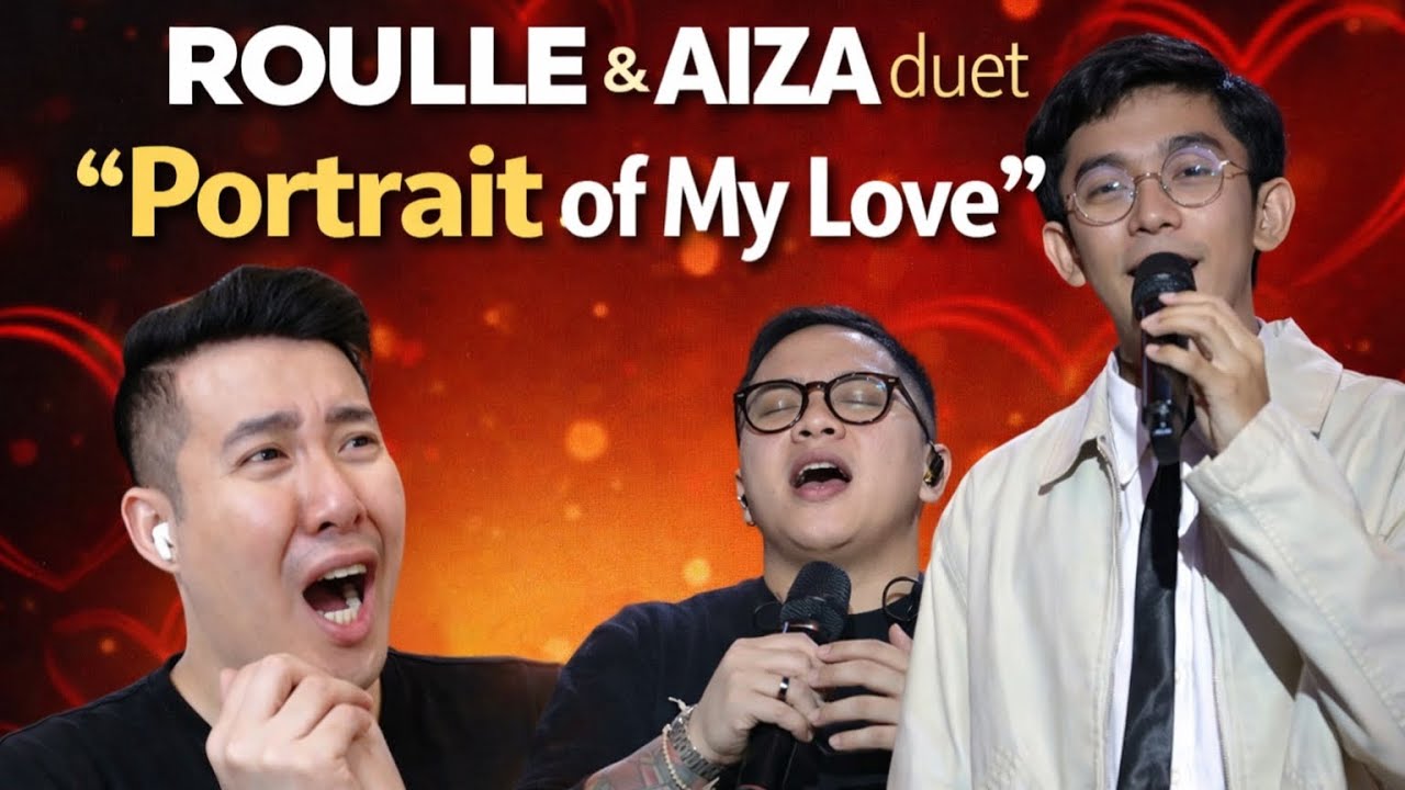 Rouelle Cariño Aiza Siguerra Duets| Portrait of my Love | ALE (NASA LANGIT NA BA AKO?) | REACTION