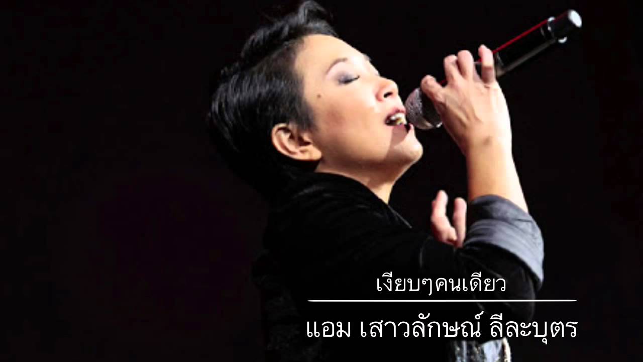 เงียบๆคนเดียว(live version) แอม