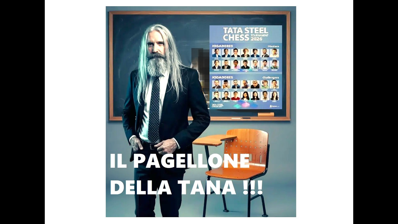 Il pagellone del Tata Steel Master e Challenger fatto dalla Tana !!!