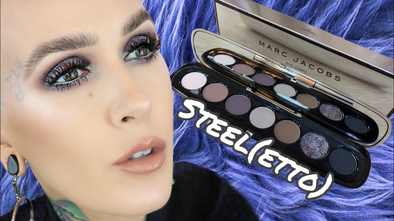 NEW Marc Jacobs Steel(etto) Eye-Conic Palette Overview & Tutorial