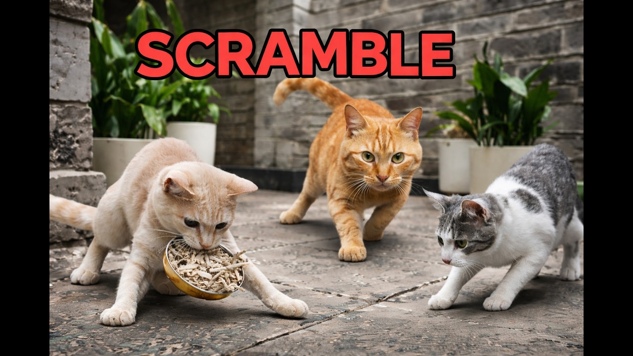 Cat Chaos in Nairobi! | Funny Cat Video, Cats Feeding & Cats Playing 🐱