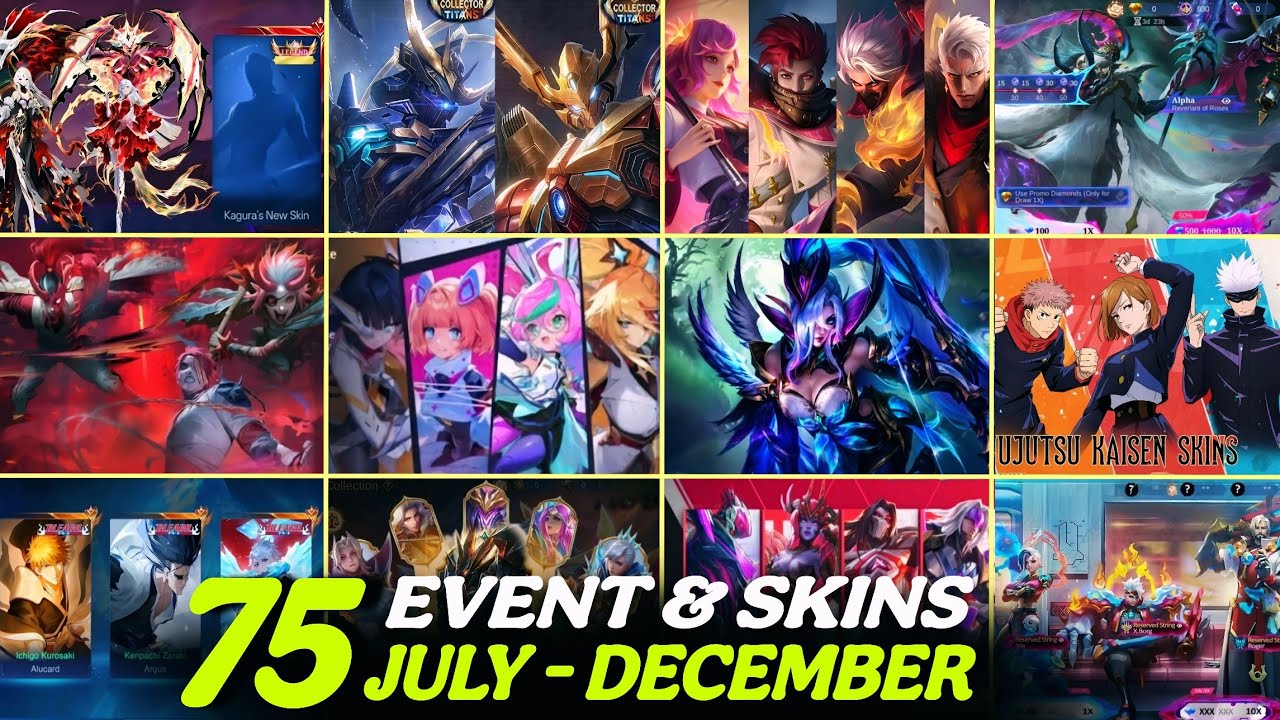ALL 75 Upcoming Events & Skins July to December 2026 | Collector, JJK, Anniversary & More!