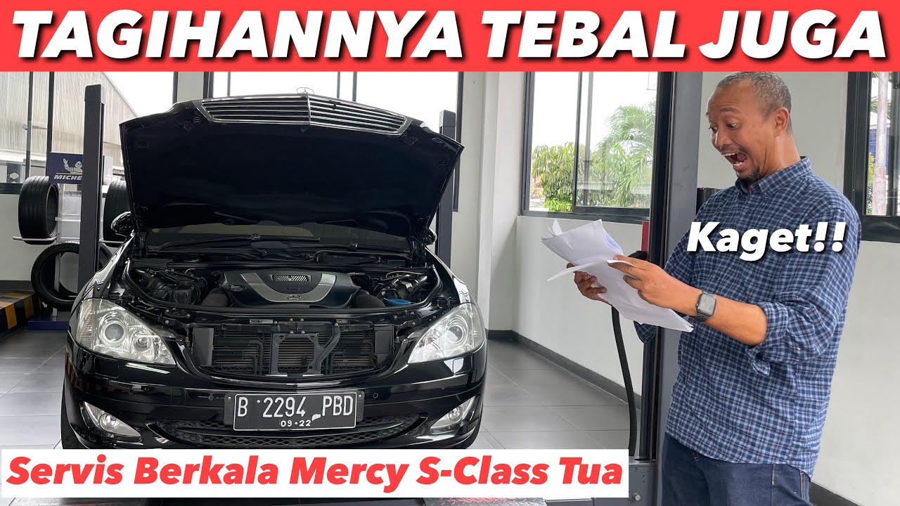 NEKAT SERVIS BERKALA MERCY TUA DI BENGKEL RESMI, SEGINI TAGIHANNYA