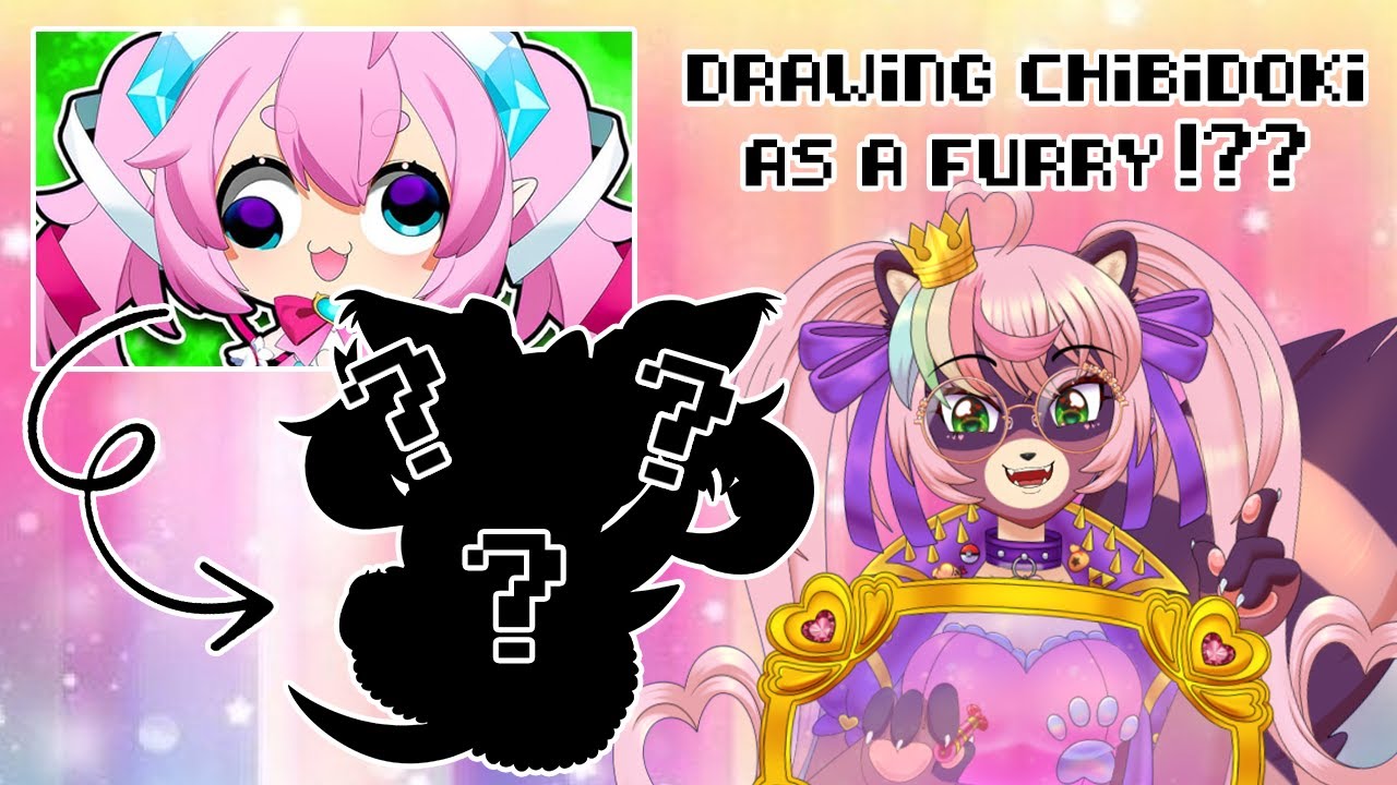 Drawing Chibidoki ​as a Furry!?? #chibidoki