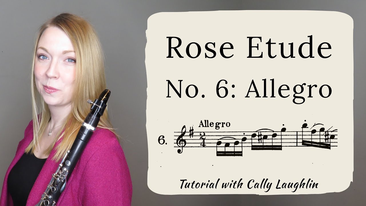 Rose Etude No. 6: Allegro (from 32 Etudes by C. Rose)
