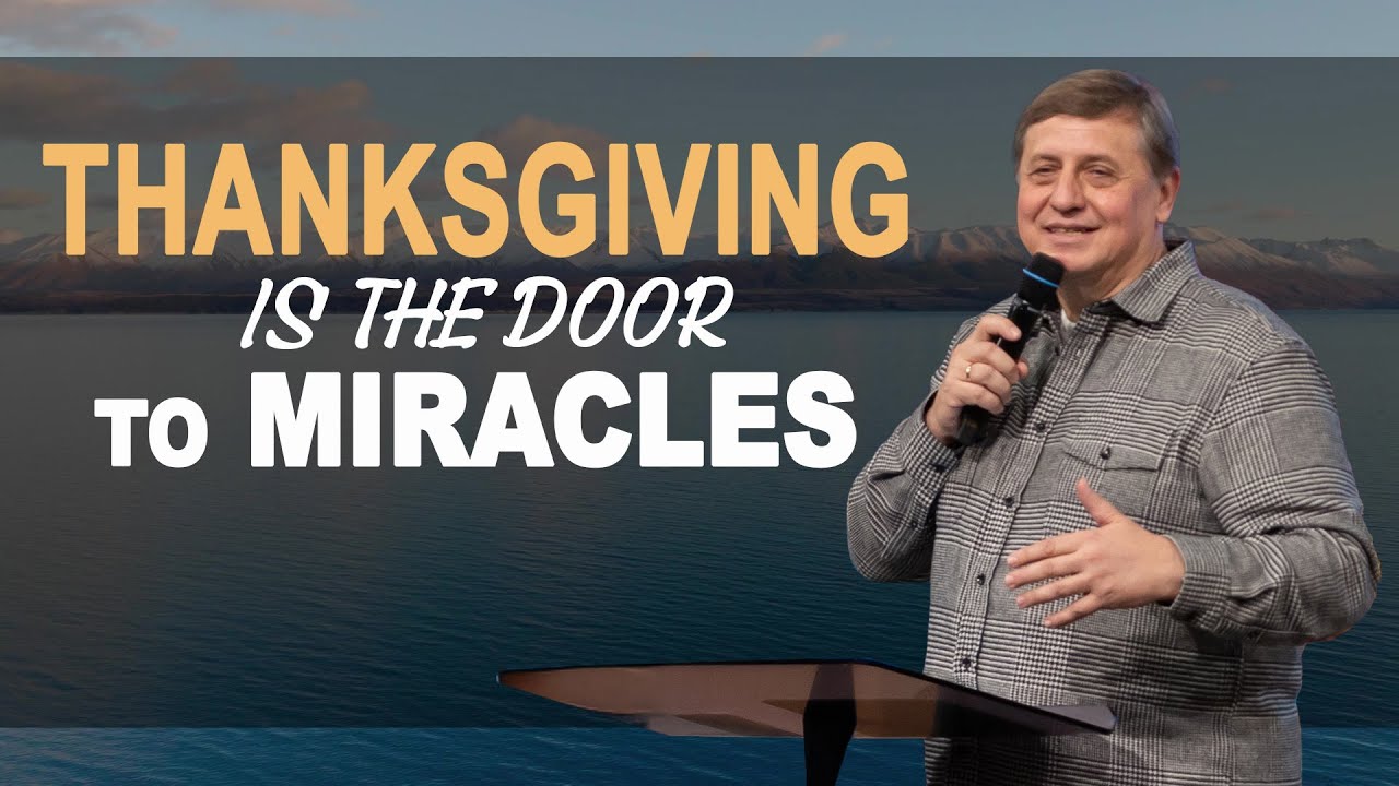 Thanksgiving Is the Door to Miracles | Br. Peter Kovalenko | CFC, Sacramento