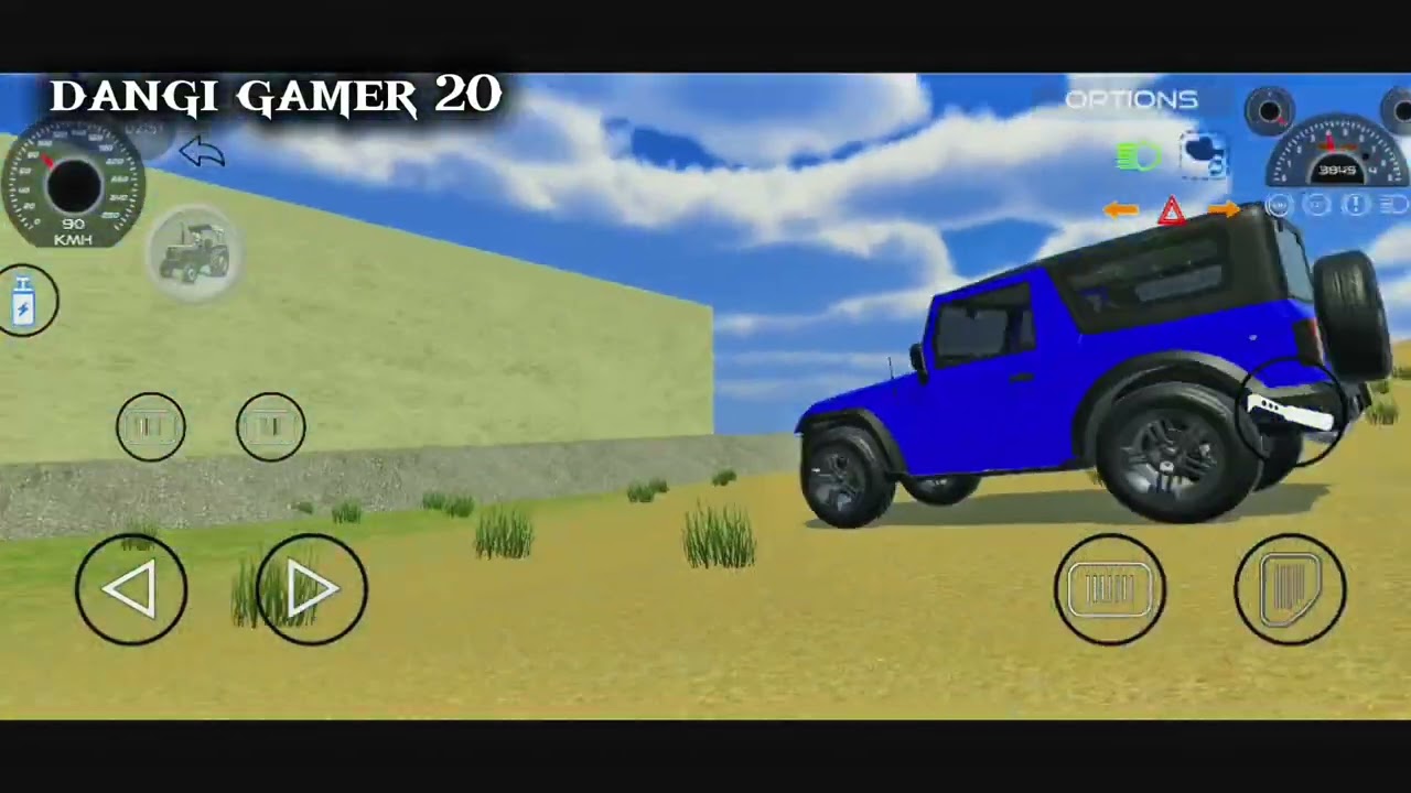 mahendra thar Game- Indian red ther ( Gadi wale Games) car Game Android Game #2026-#2027  #trending 