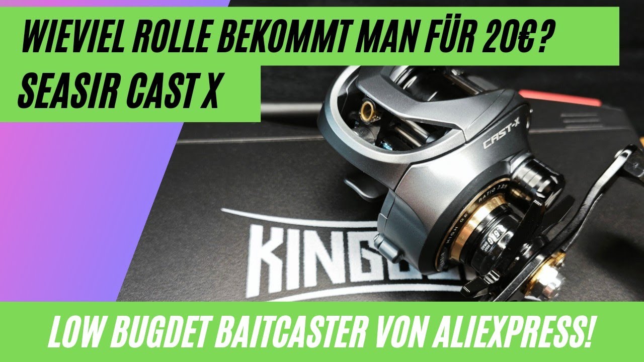 Seasir Cast X | Baitcaster Rollenvorstellung inkl. Wartung
