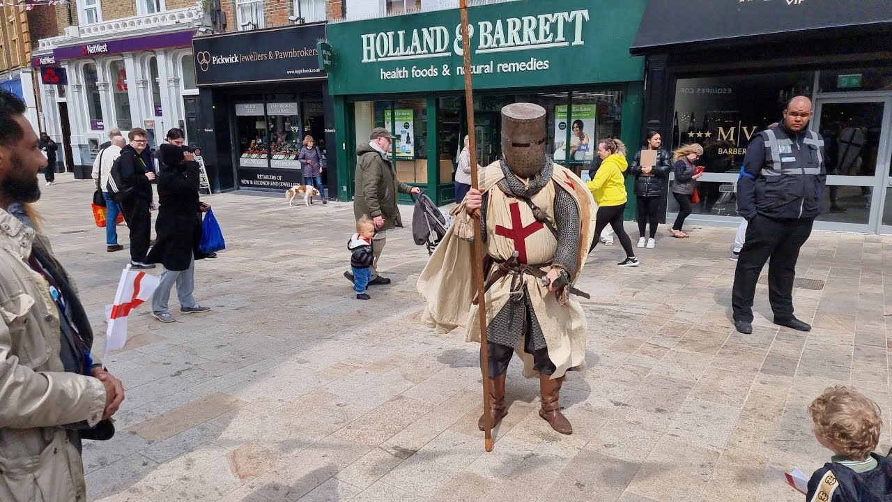 St George's Day Celebrations 2022 Dartford. Part 1.