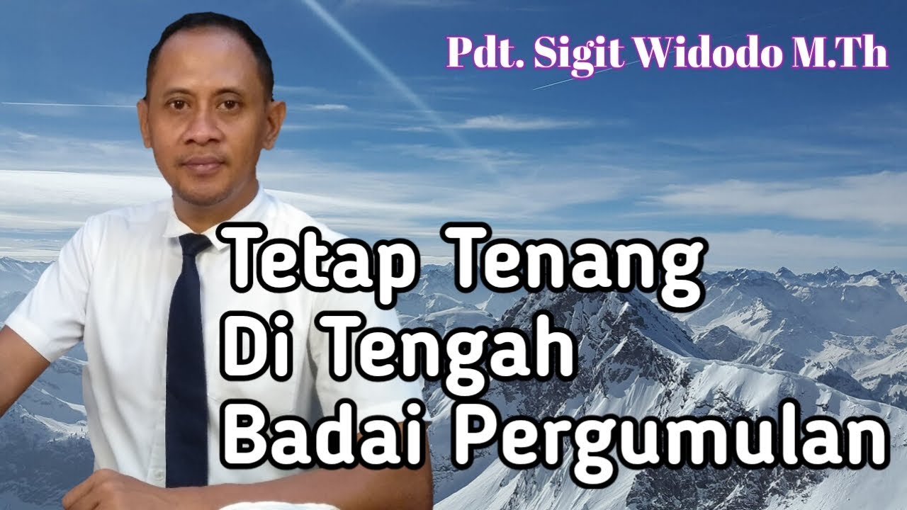 Tenang Ditengah Badai Pergumulan Hidup (Tuhan Bertindak Atas Kita) || Renungan Singkat