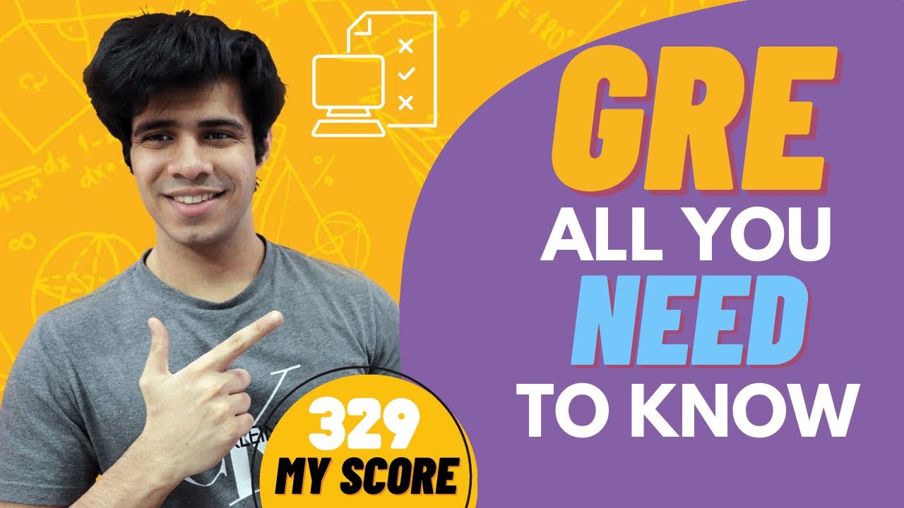 GRE A-Z in 20 mins || Test Dates, Booking, Format, Question Types