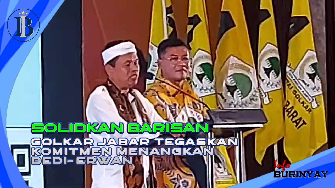 Rapat Konsolidasi Partai Golkar Jawa Barat, Dukung Penuh Pengusungan Cakada 2024