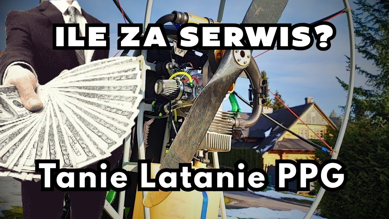Pilot odpowiada na pytanie ile kosztuje używany napęd PPG i jego SERWIS w 2026.