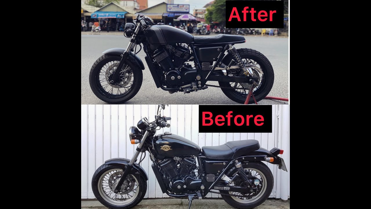 Honda VRX 400 Cafe racer