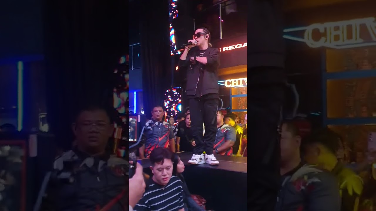 EZ MIL UP DOWN performance at URBN Makati with his fan INGRID