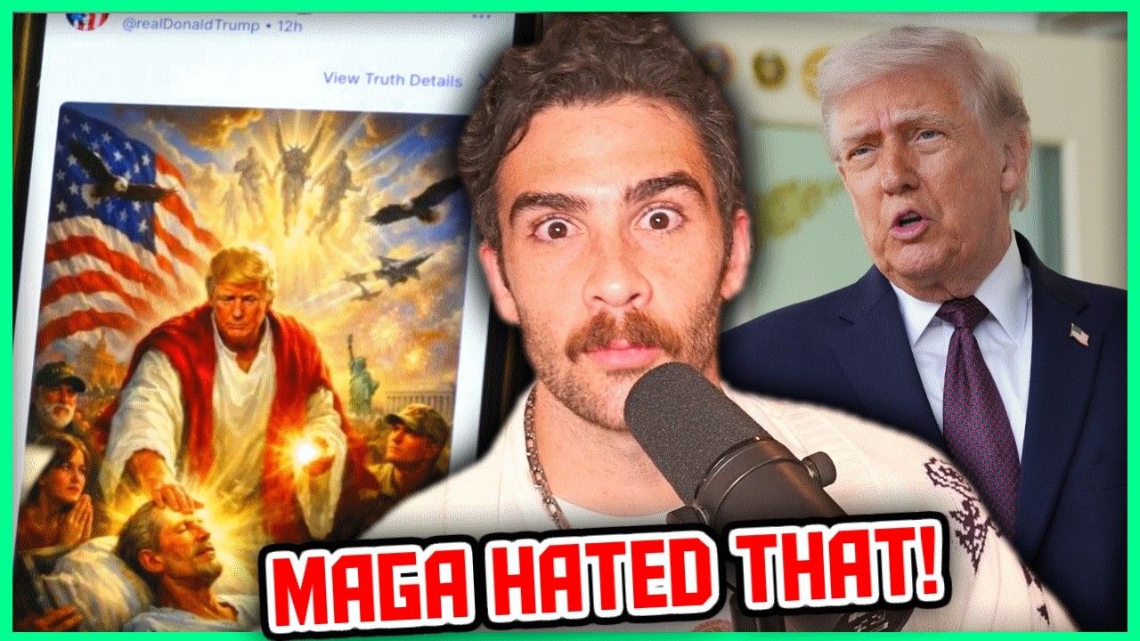 Трамп позорно удалил пост после того, как MAGA его &laquo;отменили&raquo; | Реакция Хасанаби с участием Moist...