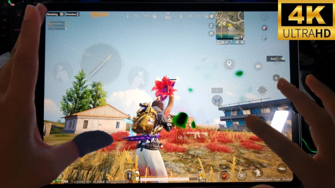 🔴LIVE | PUBG MOBILE 4.2 VERSION HDR+EXTREME GAMEPLAY HANDCAM NO GYRO