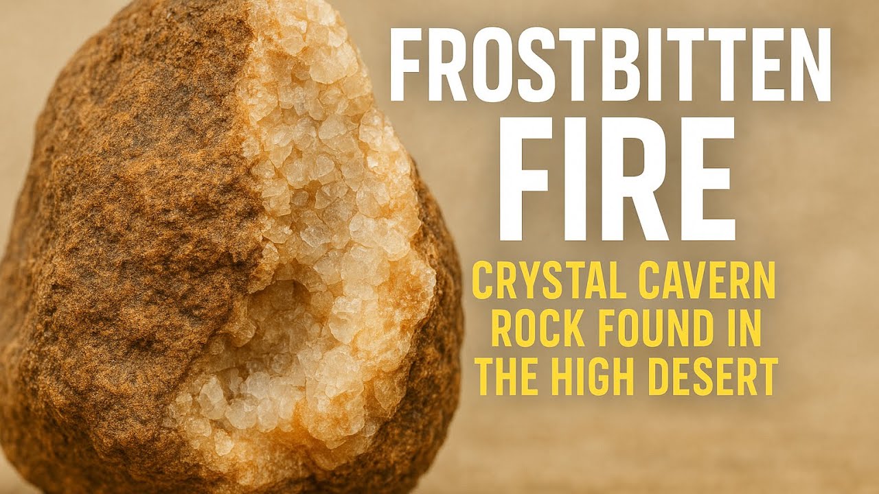 Frostbitten Fire | Crystal Cavern Rock Found in the High Desert