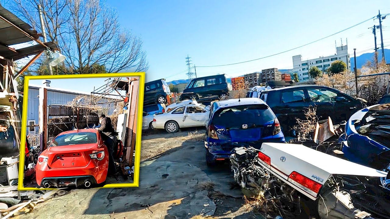RESGATAMOS CARROS ABANDONADOS NO JAPAO
