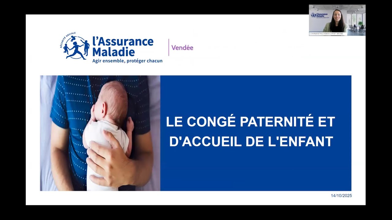 [Replay] Webinaire employeurs - Congé paternité et d'accueil de l'enfant (14/10/2025)