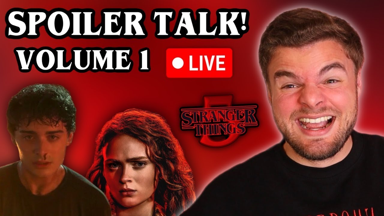 STRANGER THINGS SEASON 5 VOLUME 1 SPOILER TALK! | LIVE Q&A