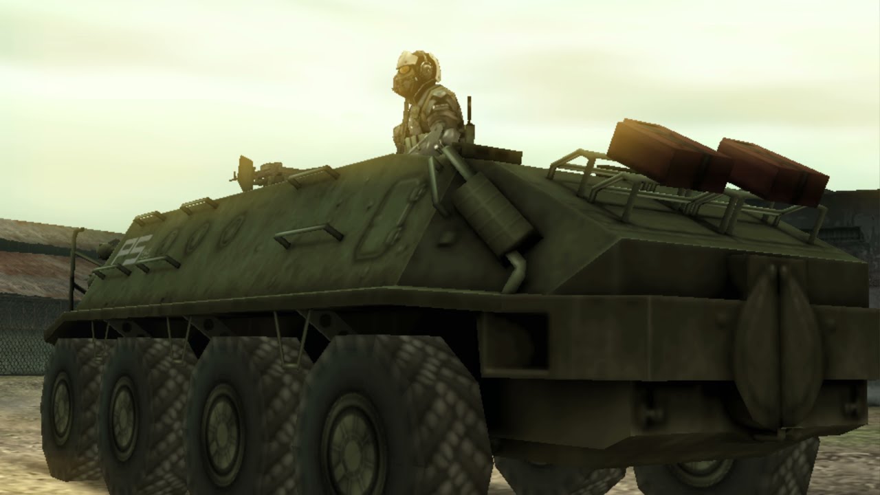 Metal Gear Solid Peace Walker Outer Ops Boss Fight 1 4K60Fps