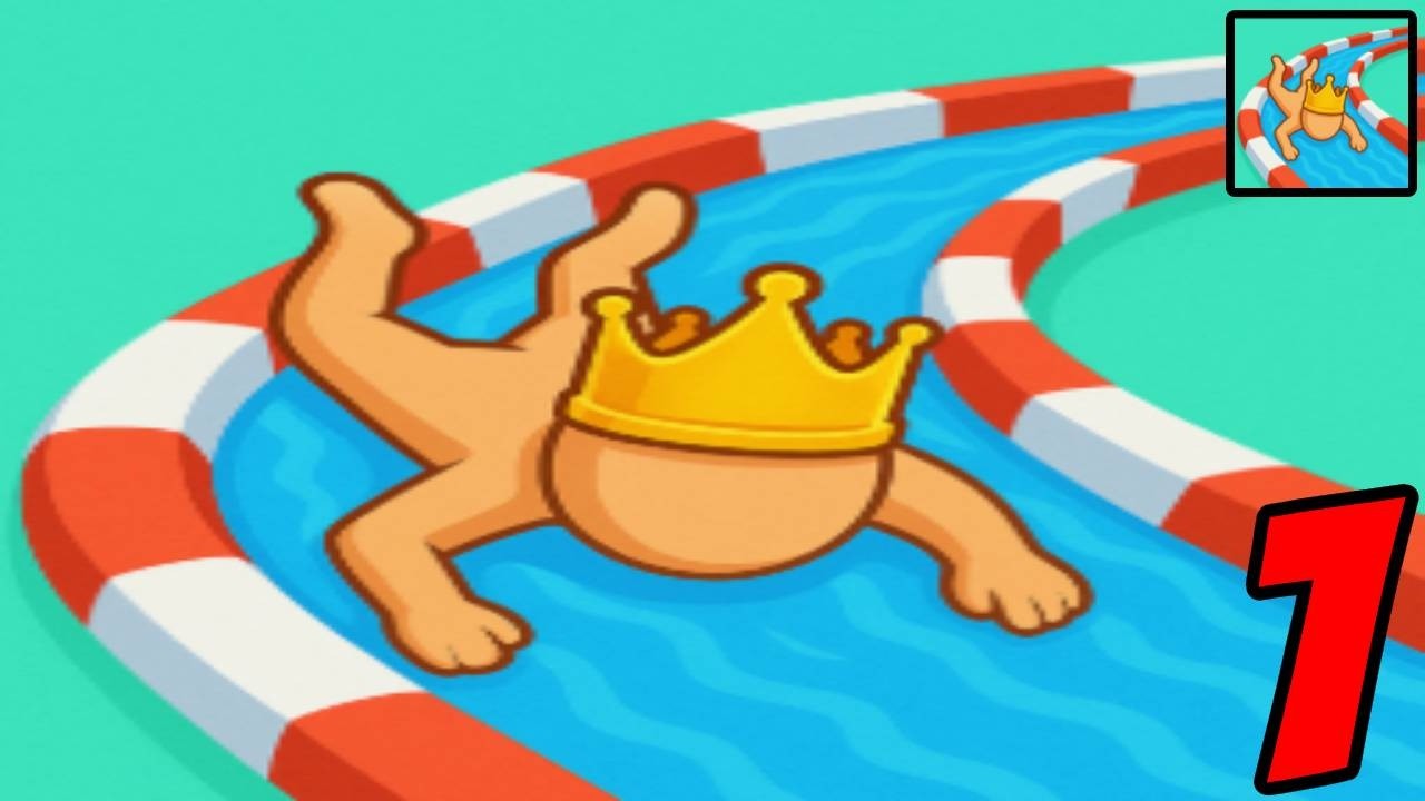 Aquapark.IO - Gameplay All Levels Walkthrough Part 1 New Update -  (ANdroid/ios)