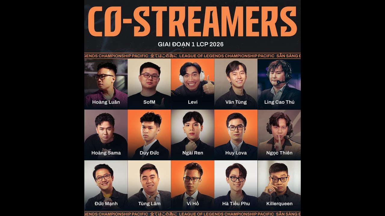🔴 Co-stream LCP: TSW vs DCG | BLV Huy Lova #lolpacific #watchpartylcp