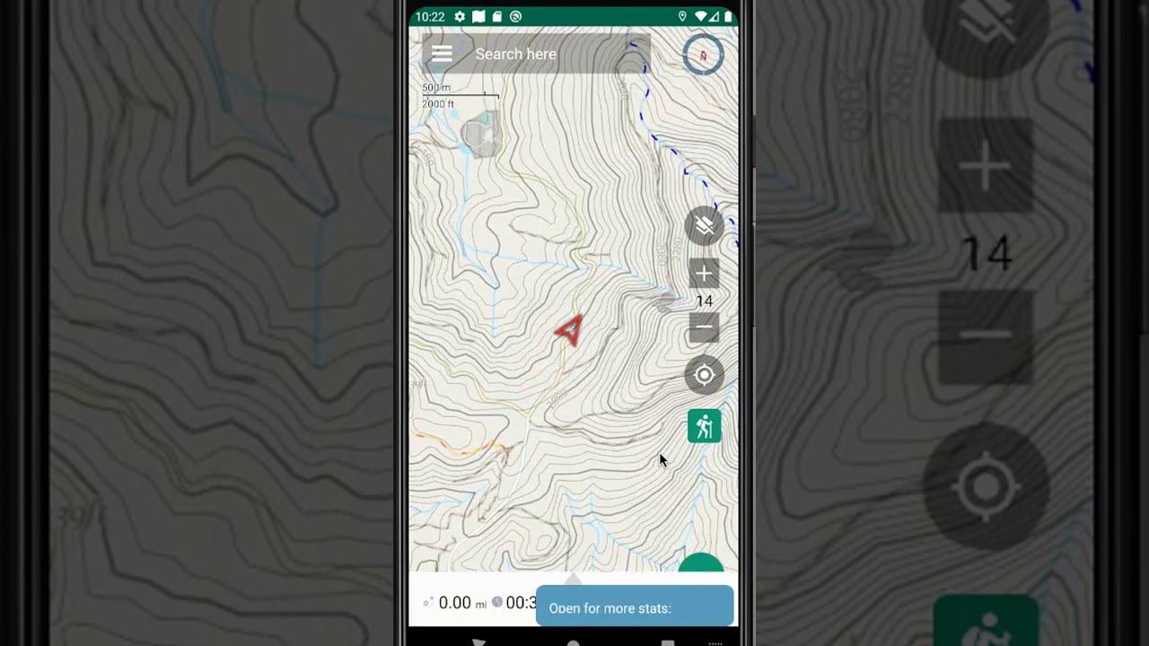 Track Recording: BackCountry Navigator XE for Android Tour