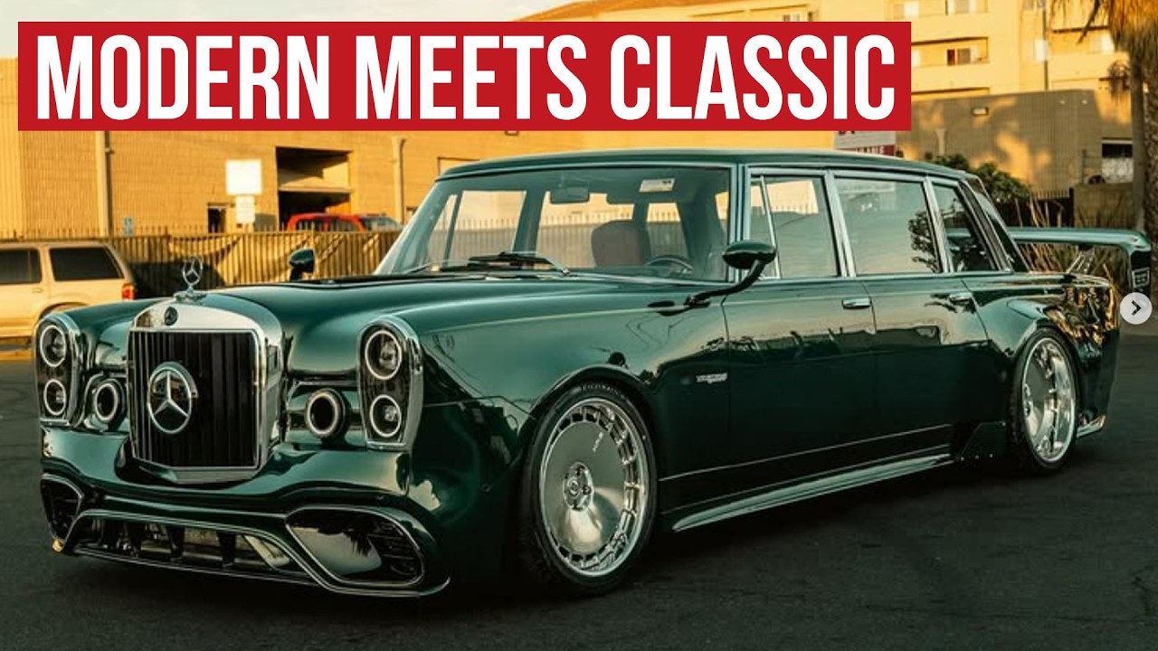 Финальный босс AMG Hot Rods: S63 AMG встречает флагманский Mercedes 600 1971 года