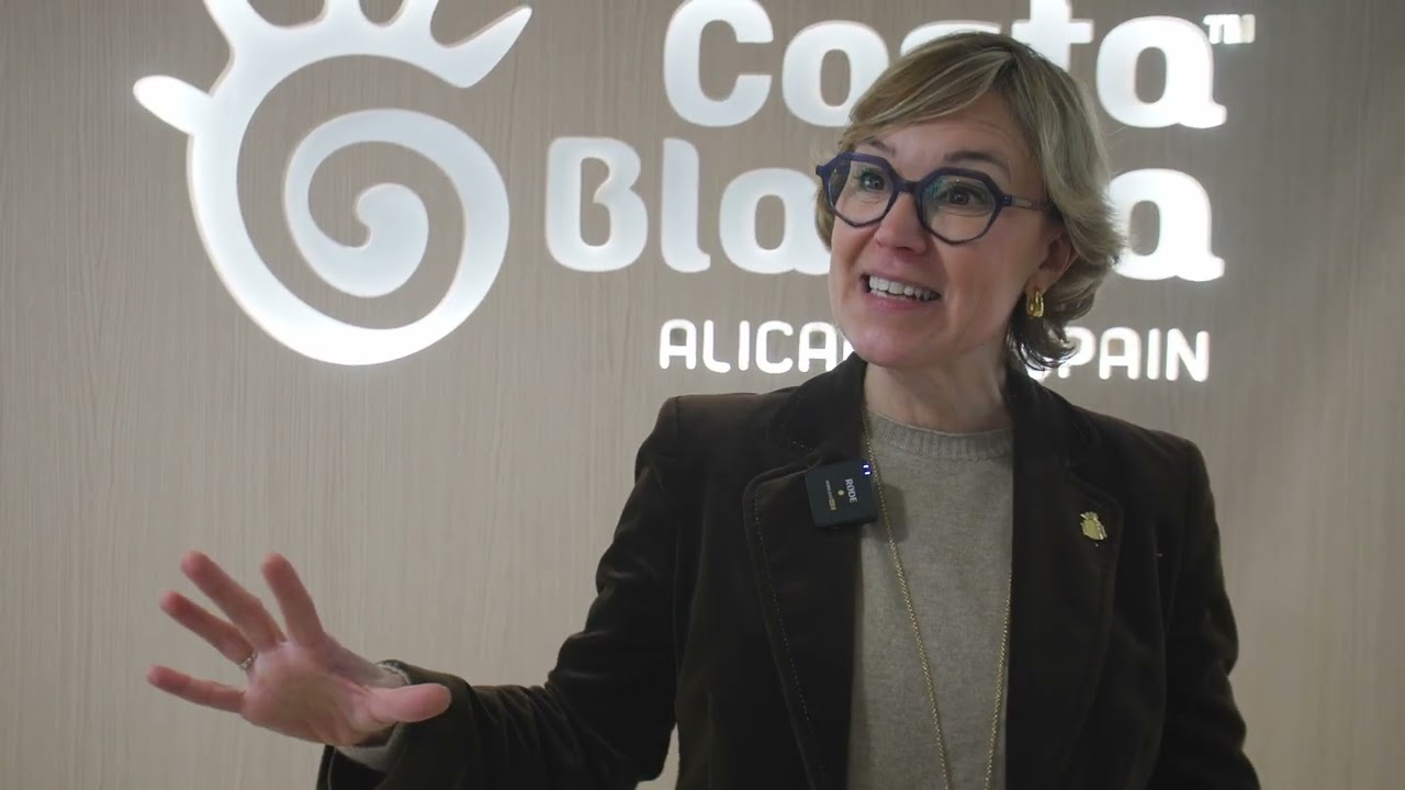 Entrevista a Rosa Cardona, alcaldesa de Xàbia, en FITUR 2026, sobre el nuevo Mirador Virtual