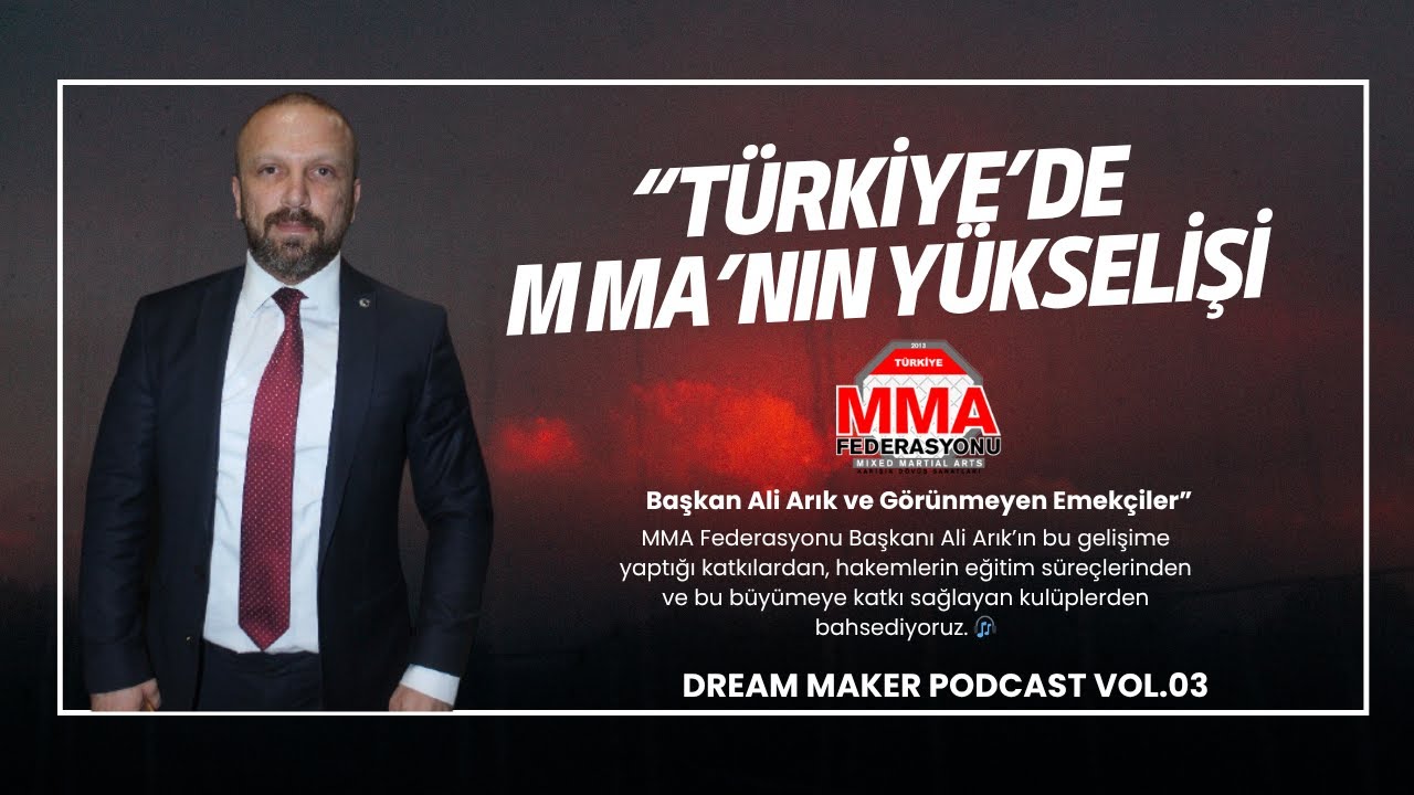 &ldquo;T&uuml;rkiye&rsquo;de MMA&rsquo;nın Y&uuml;kselişi: Başkan Ali Arık ve G&ouml;r&uuml;nmeyen Emek&ccedil;iler&rdquo;