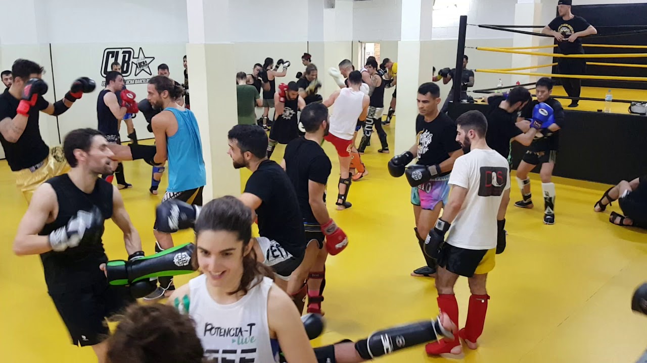 Barcelona Muay Thai Gym. Liam Harrison.