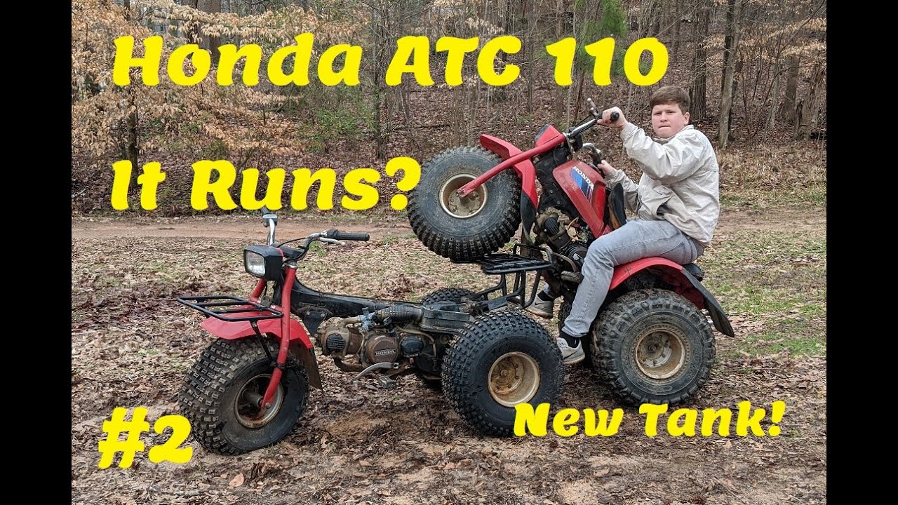 Honda ATC 110 PT.2 (It runs) Crazy fast!
