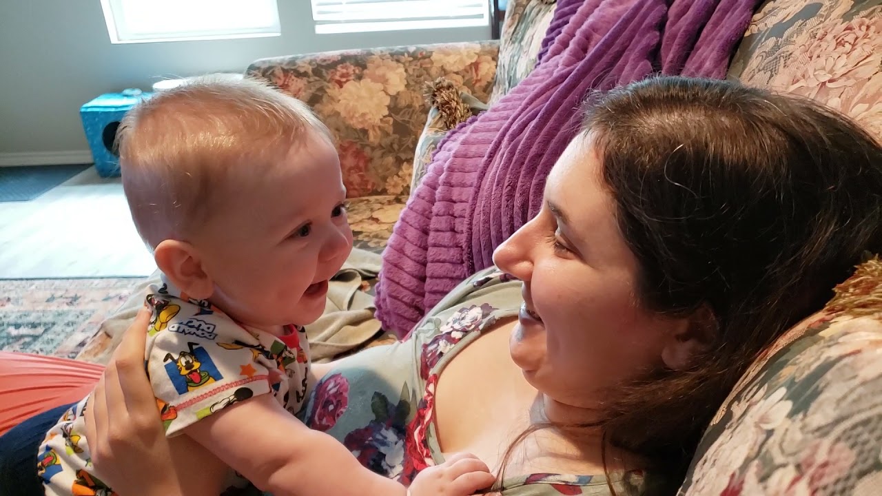 eskimo kisses with mommy