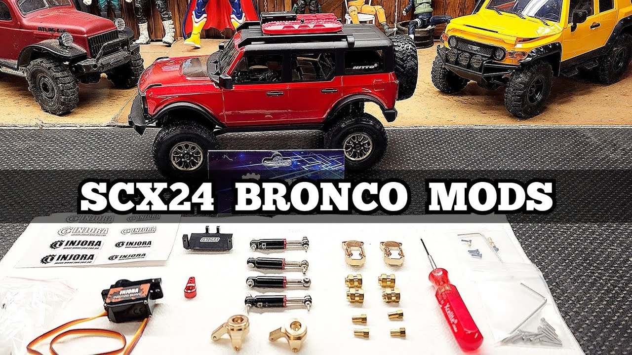 Модификации и улучшения для Axial SCX24 Bronco