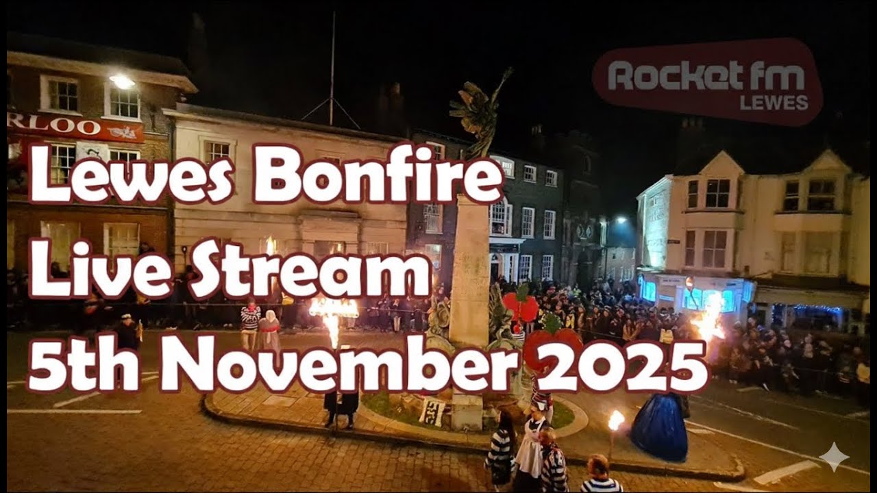 Lewes Bonfire 2025 Live