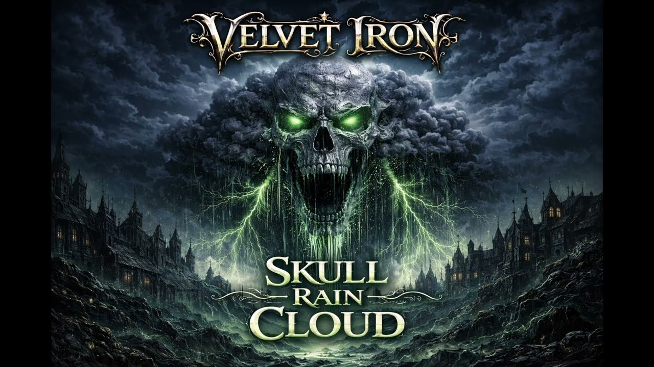 Velvet Iron - Skull Rain Cloud