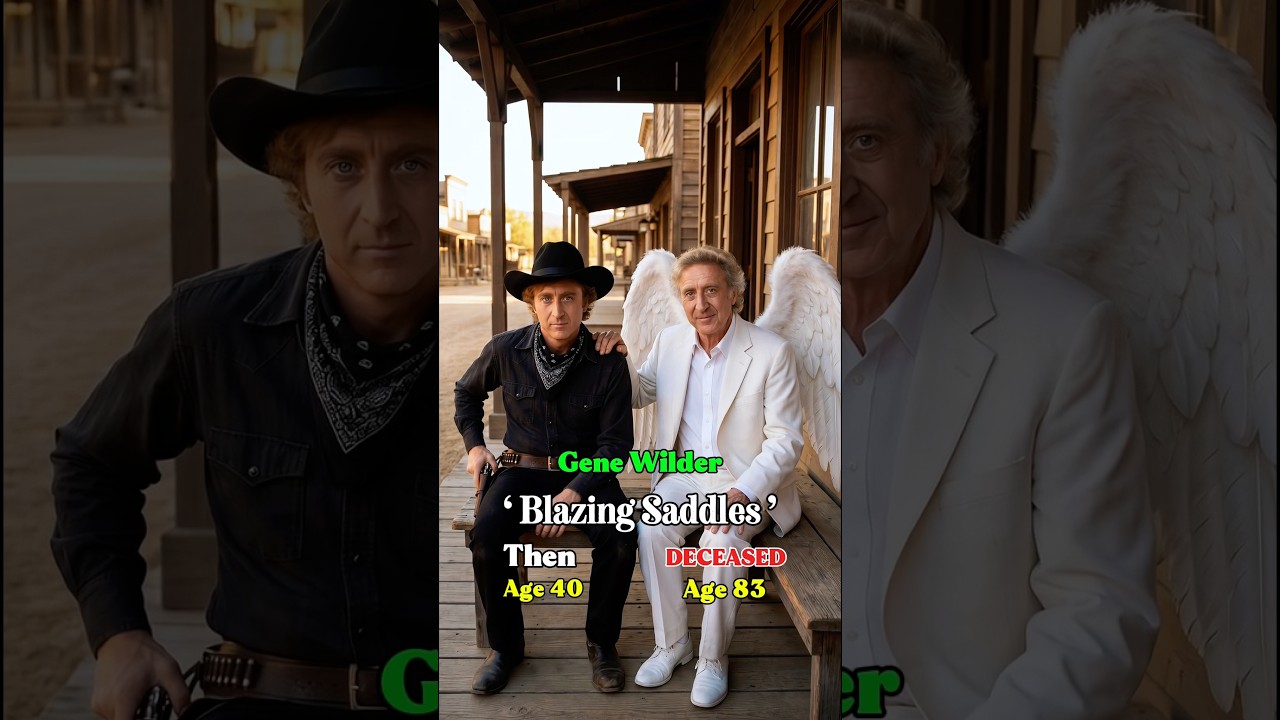 Blazing Saddles (1974) Cast: Then and Now 🐎🏜️