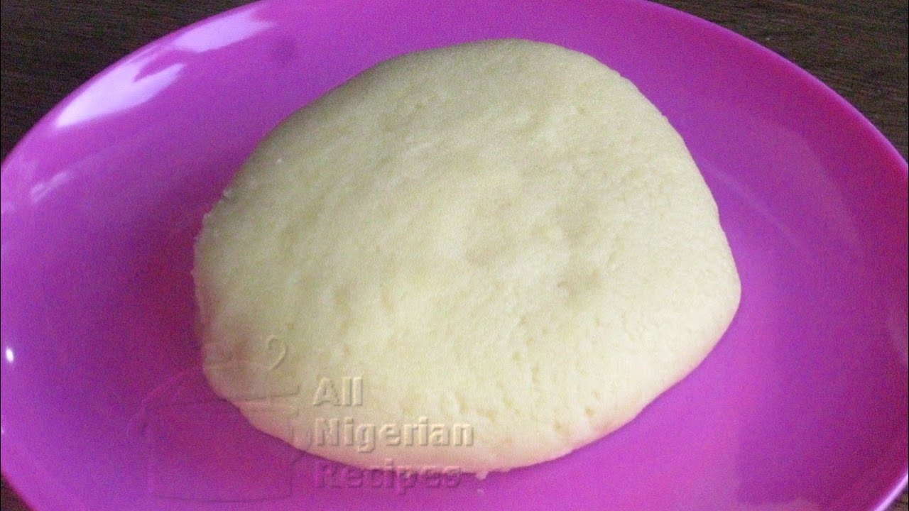 Pounded Yam with Mortar and Pestle | Flo Chinyere